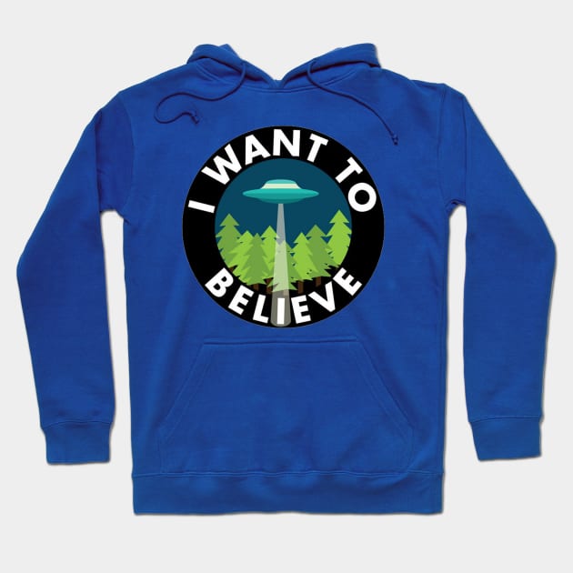 I Want To Believe Hoodie by pastilez